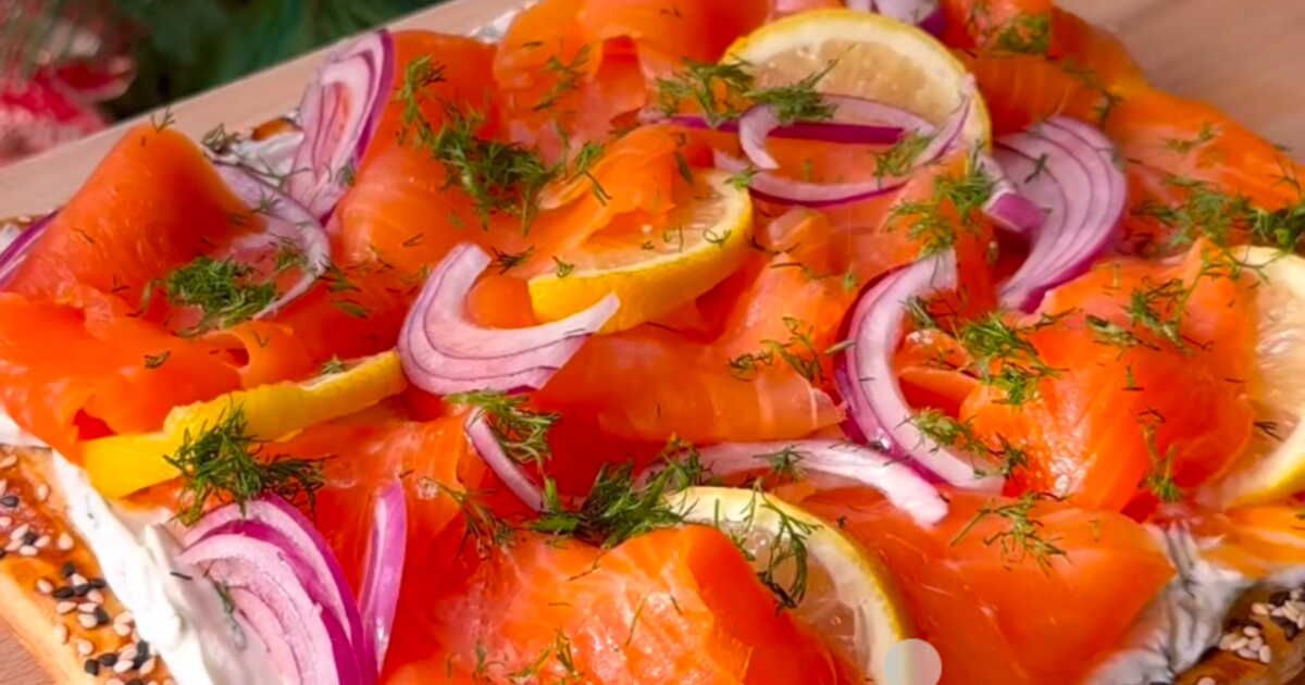 Une tarte au saumon fumé qui éblouira vos réveillons