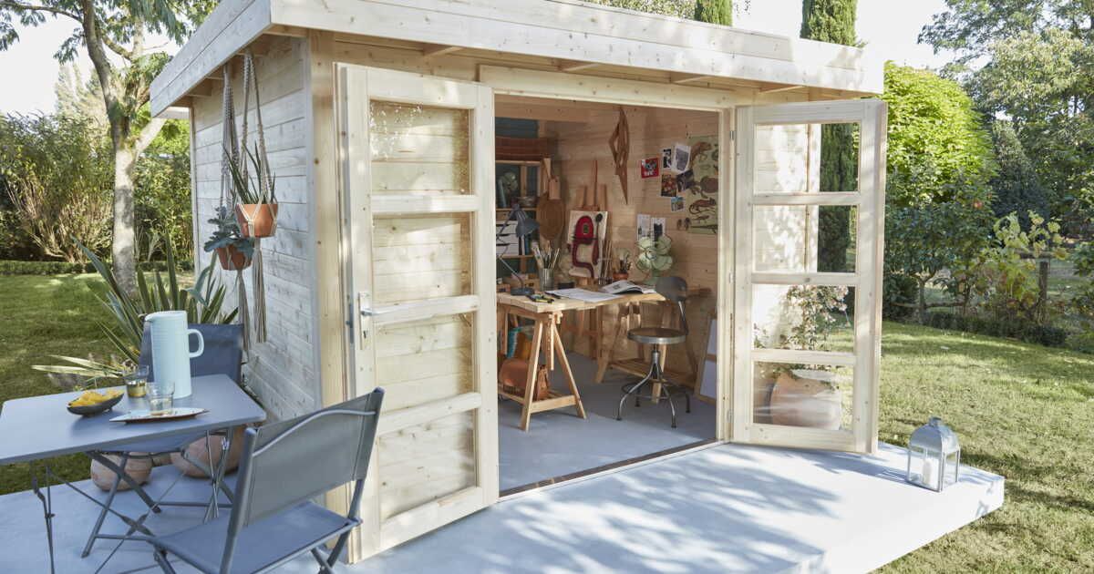 Optimiser et embellir votre abri de jardin