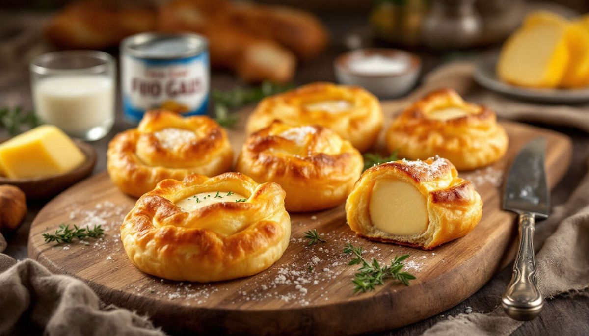 Gougères farcies au foie gras : un régal pour vos convives