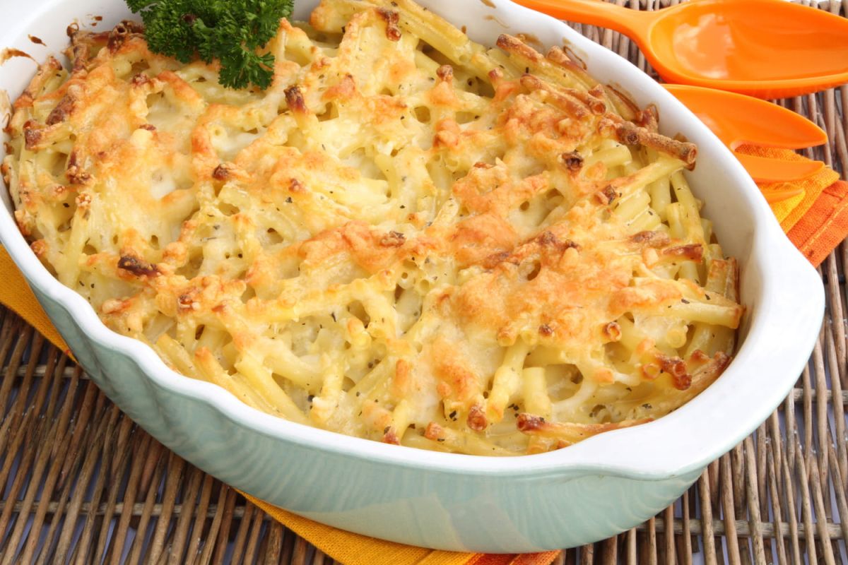 L'ingrédient secret pour un gratin de pâtes croustillant et savoureux