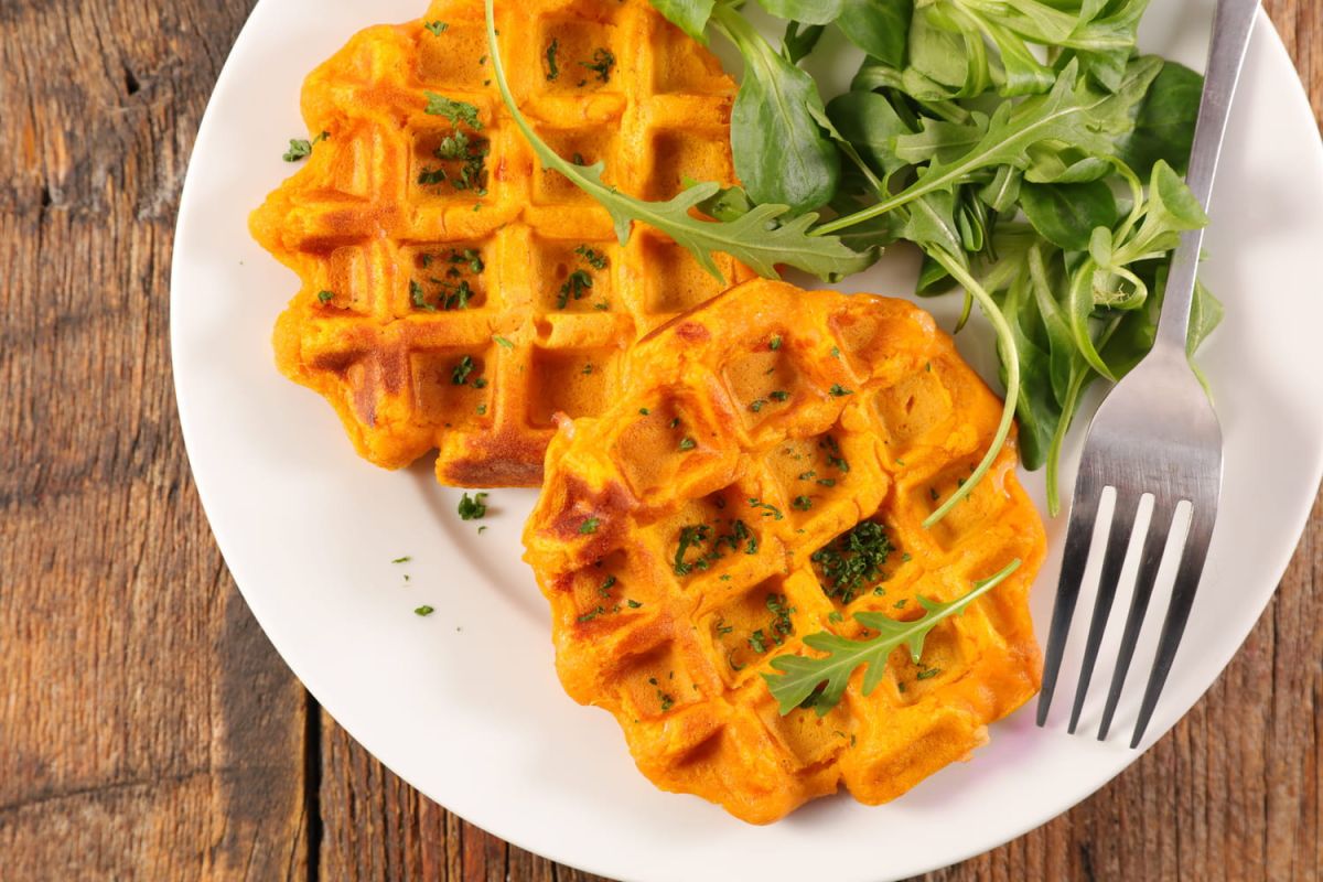 La gaufre de pomme de terre revisitée par Guillaume Sanchez