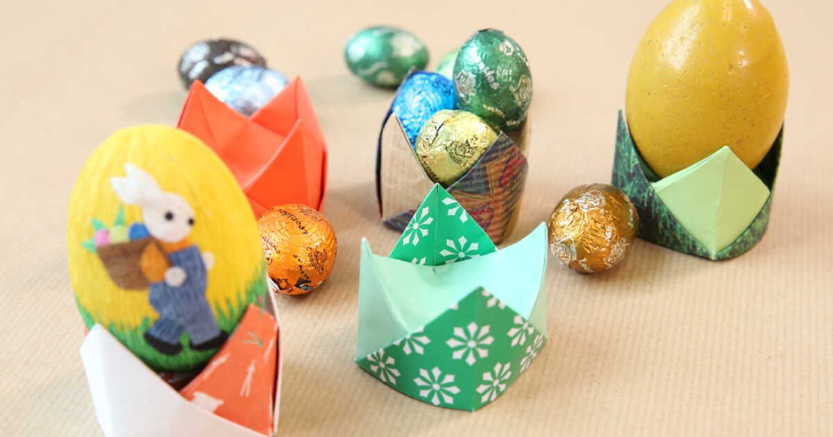 L'art délicat des coquetiers origami : une nouvelle tendance pour vos œufs du matin