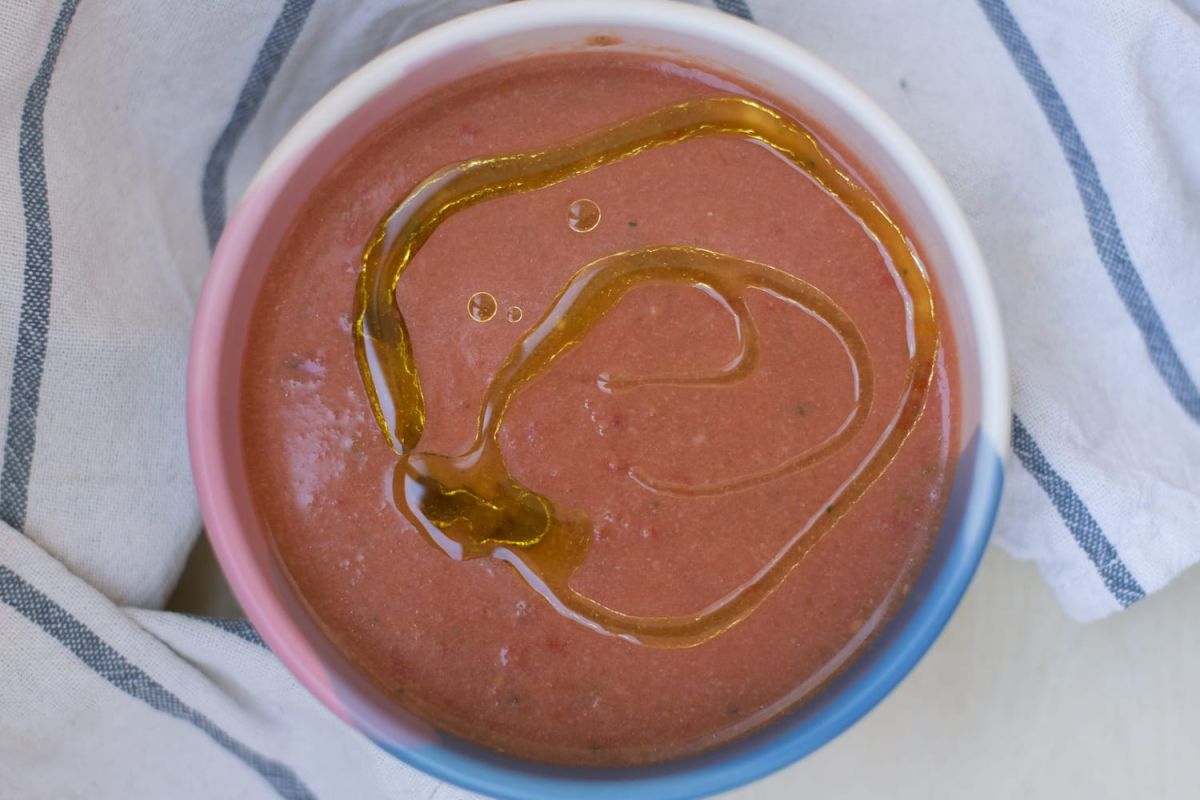 Le gaspacho revisité par Cyril Lignac