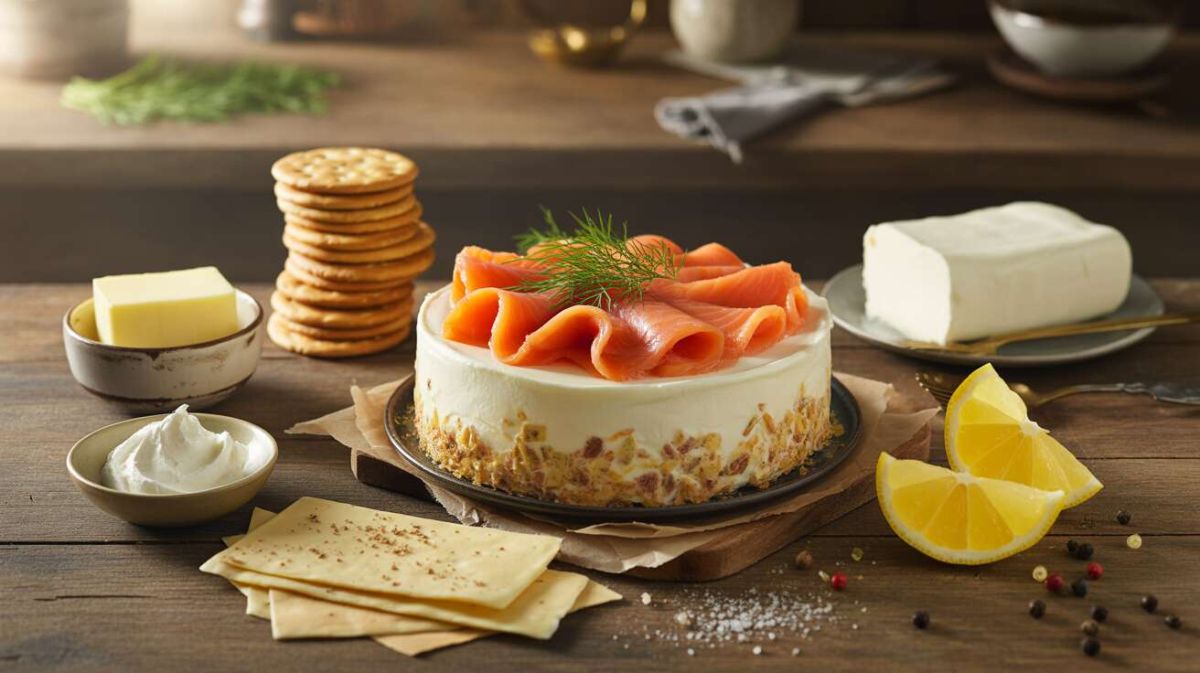 Cheesecake au saumon fumé et fromage frais : une recette raffinée