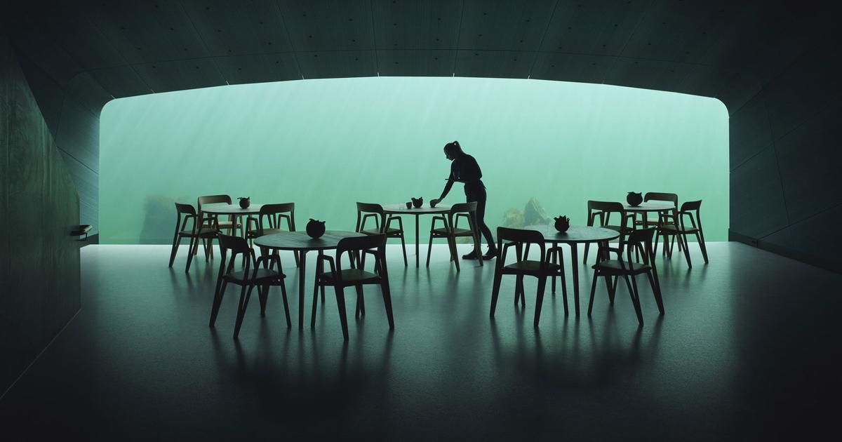 Un voyage culinaire sous les vagues : découvrez le restaurant Under en Norvège