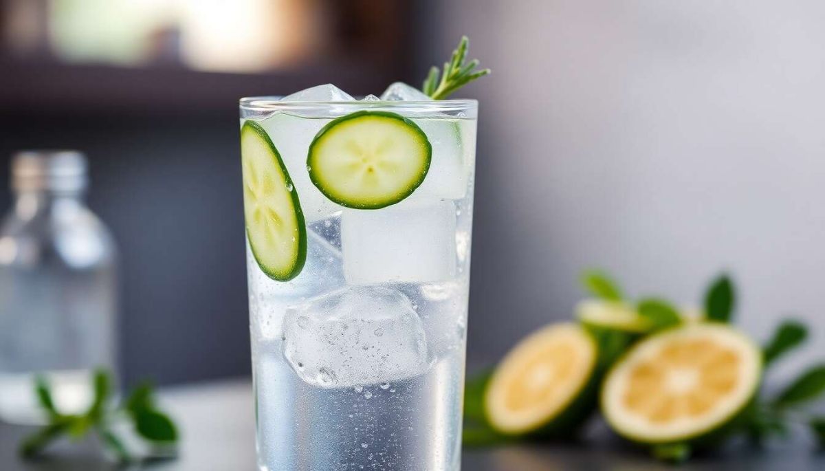 Une touche de fraîcheur : le gin tonic au concombre revisité