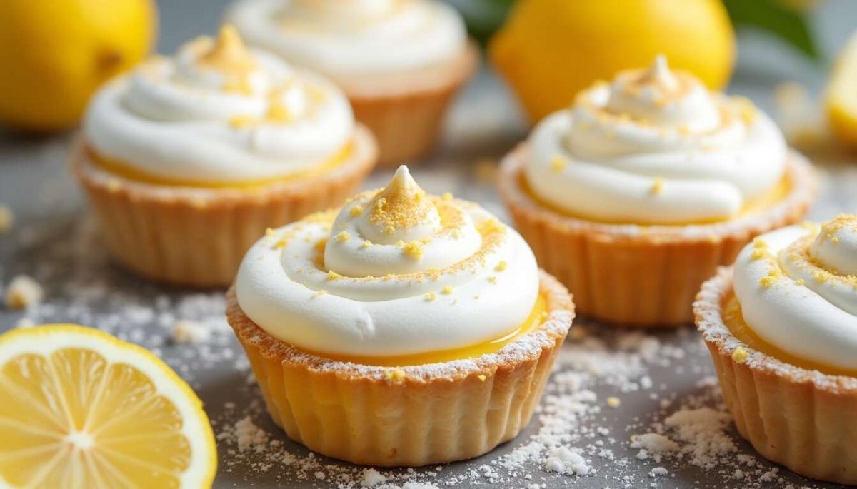 Savourez ces délicieuses tartelettes au citron meringuées