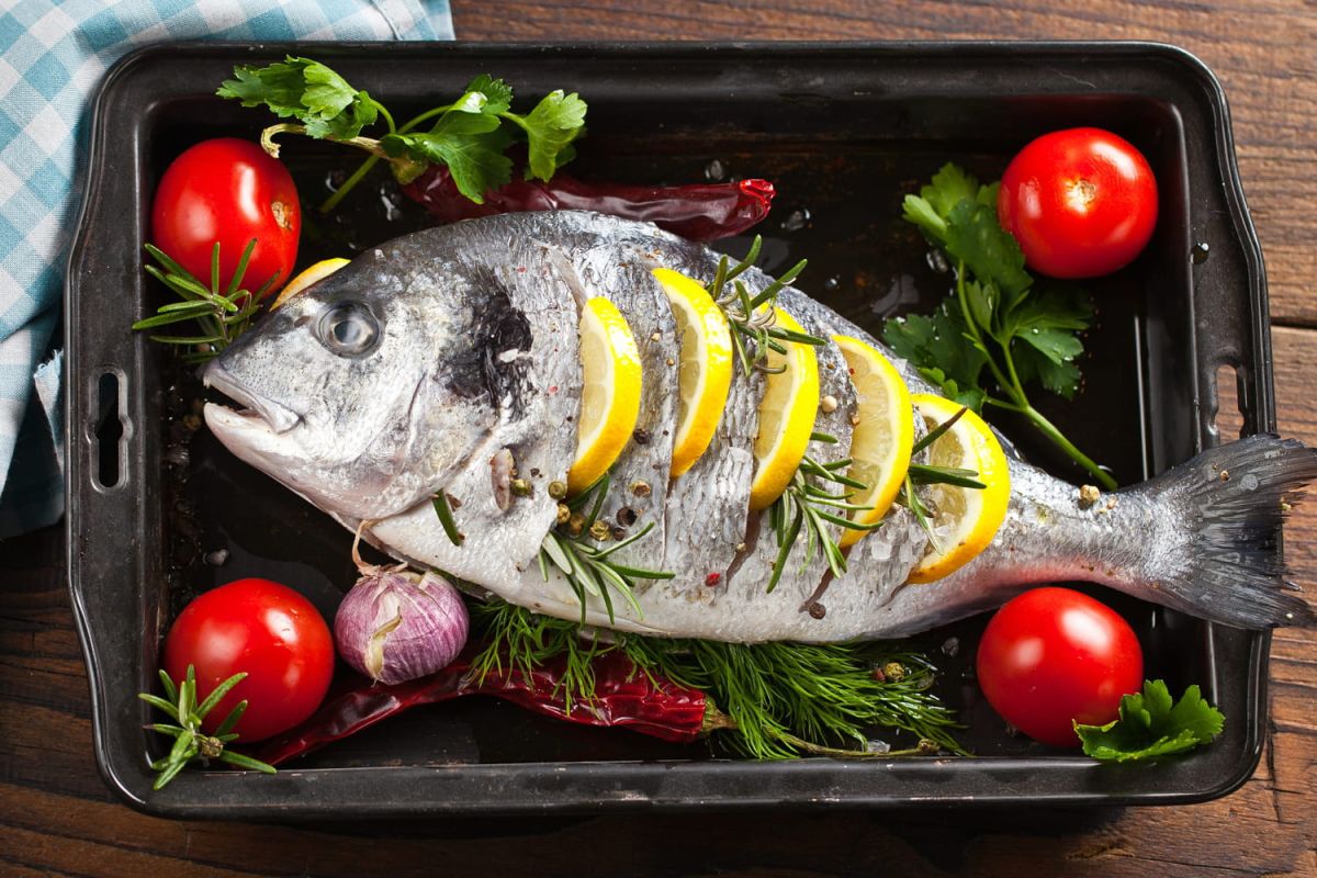 Le mulet au citron et fenouil rôti au four de Laurent Mariotte