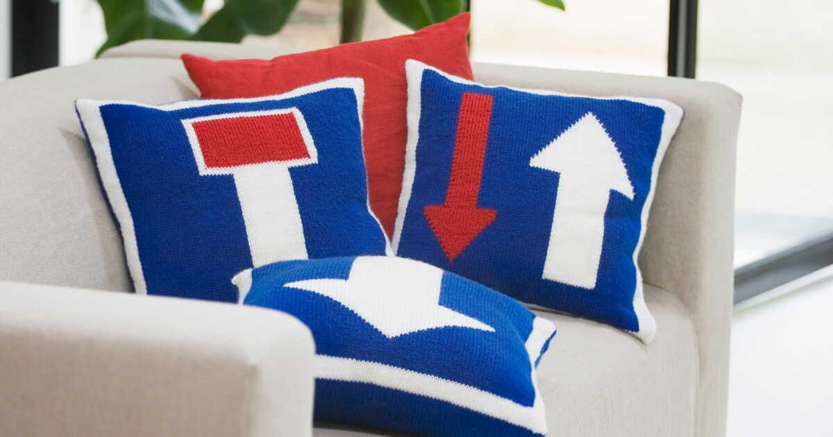 Des coussins déco à faire soi-même