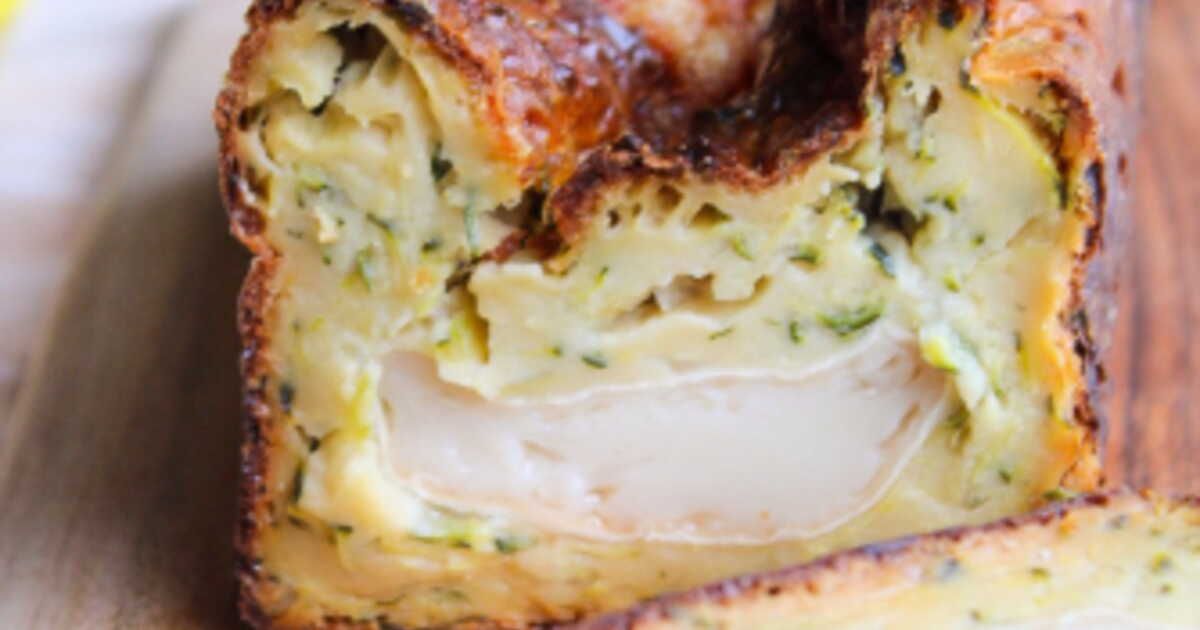 Un cake aux courgettes et chèvre pour des apéros estivaux réussis