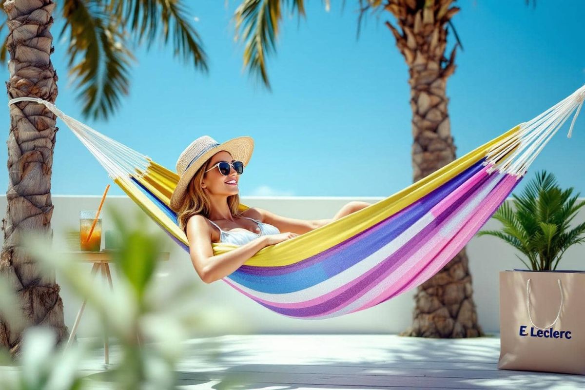 Un été de détente avec le hamac TONGA en promo chez E.Leclerc