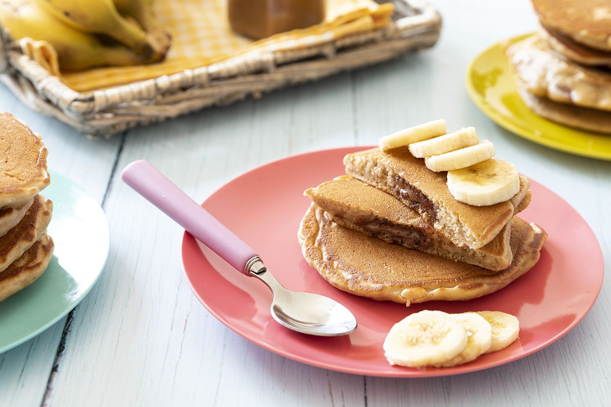 Des pancakes chocolat-banane réconfortants de Cyril Lignac pour l'hiver