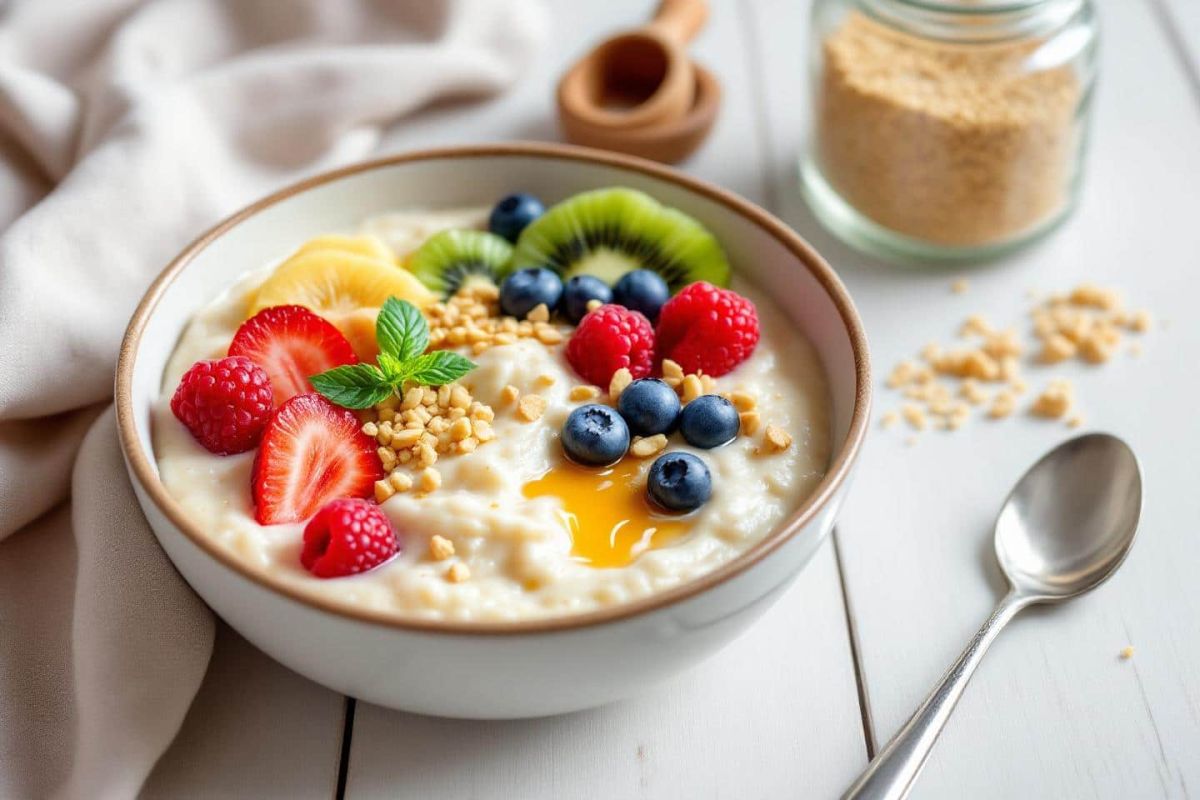 transformez la semoule en un porridge fruité irrésistible en moins de 10 minutes