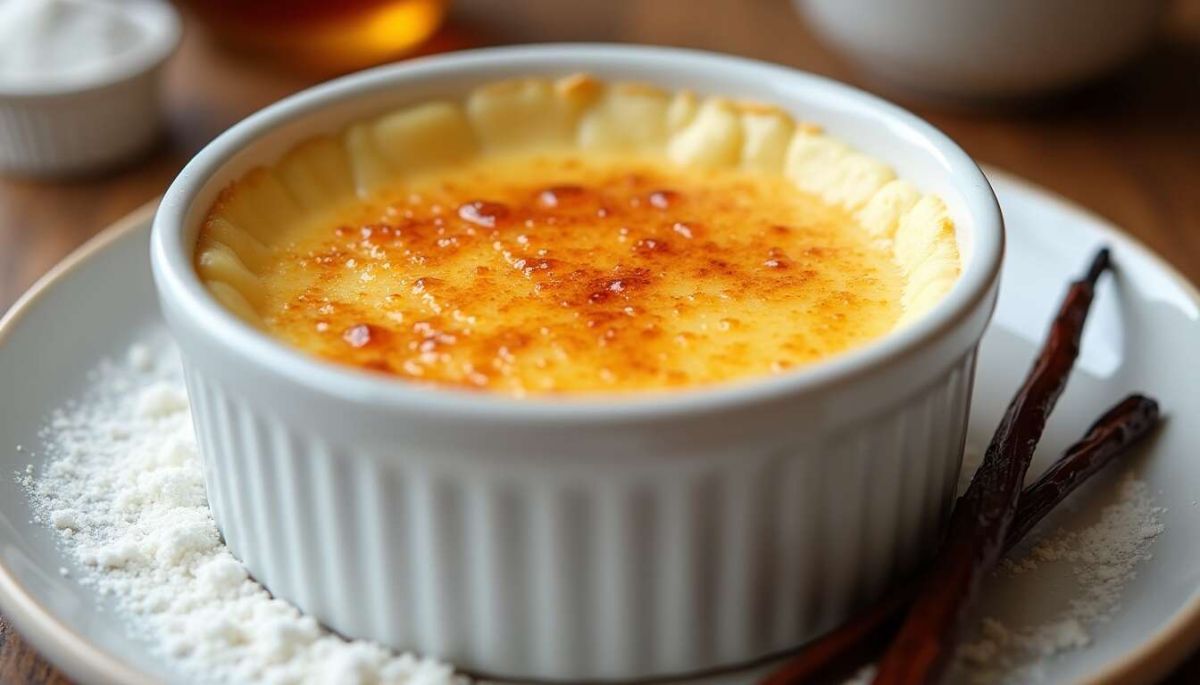 La crème brûlée au micro-ondes : un dessert express à savourer