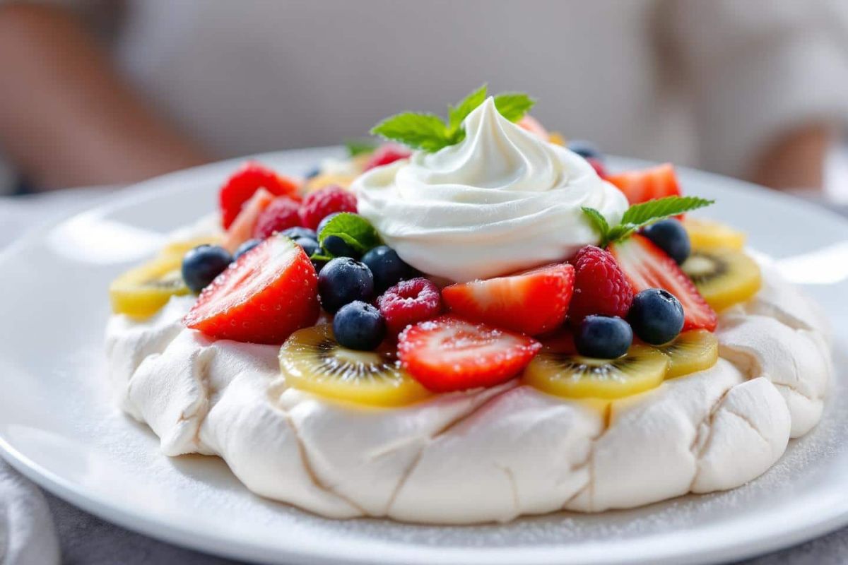 La pavlova estivale : un dessert léger qui séduit à chaque bouchée