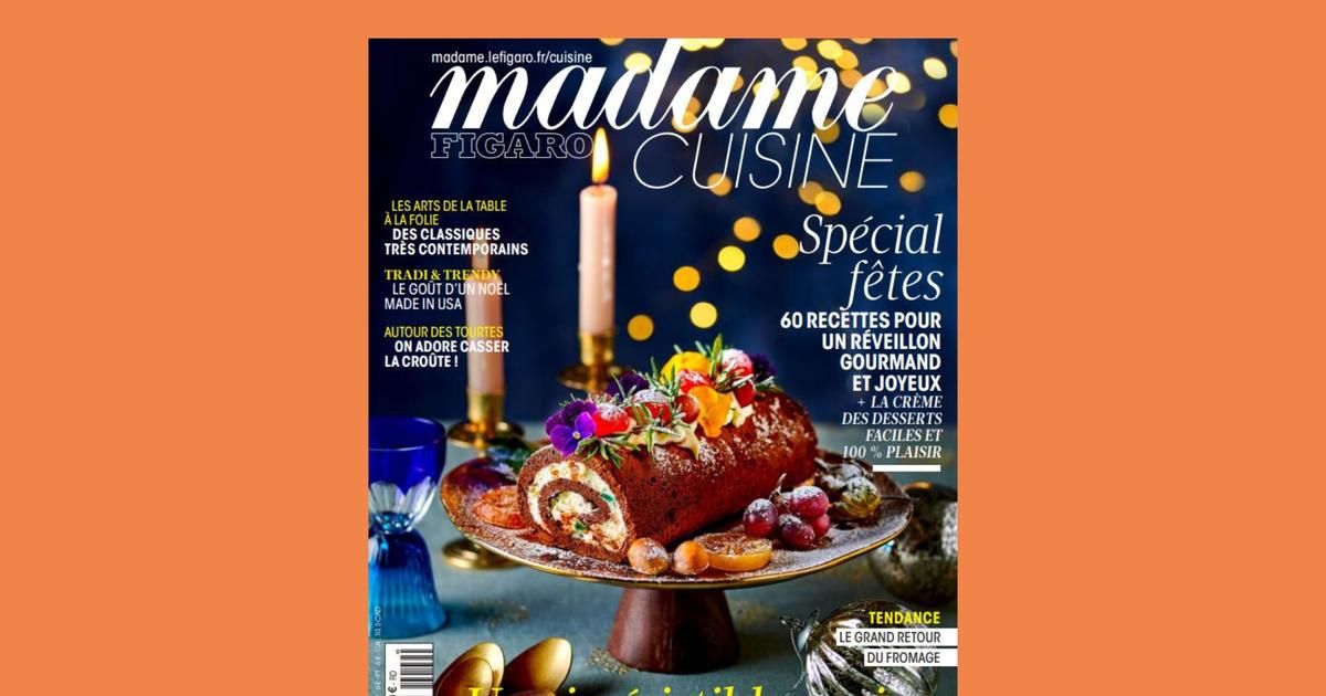 La magie des fêtes s'invite dans le hors-série cuisine de Madame Figaro
