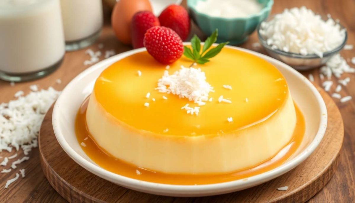 Un flan coco léger pour une douceur sans culpabilité
