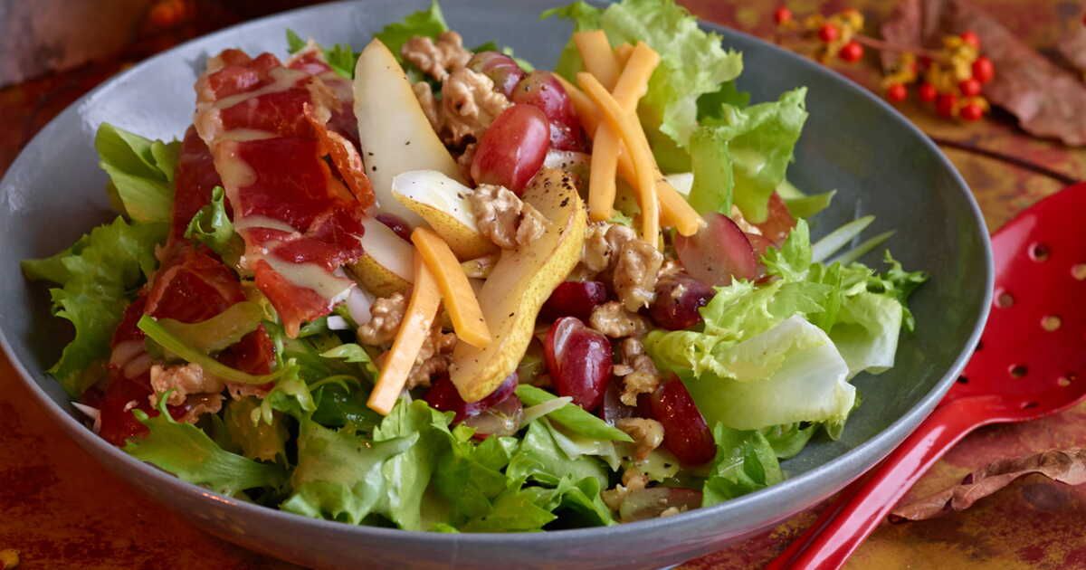 Savourez les couleurs de l’automne avec cette salade gourmande