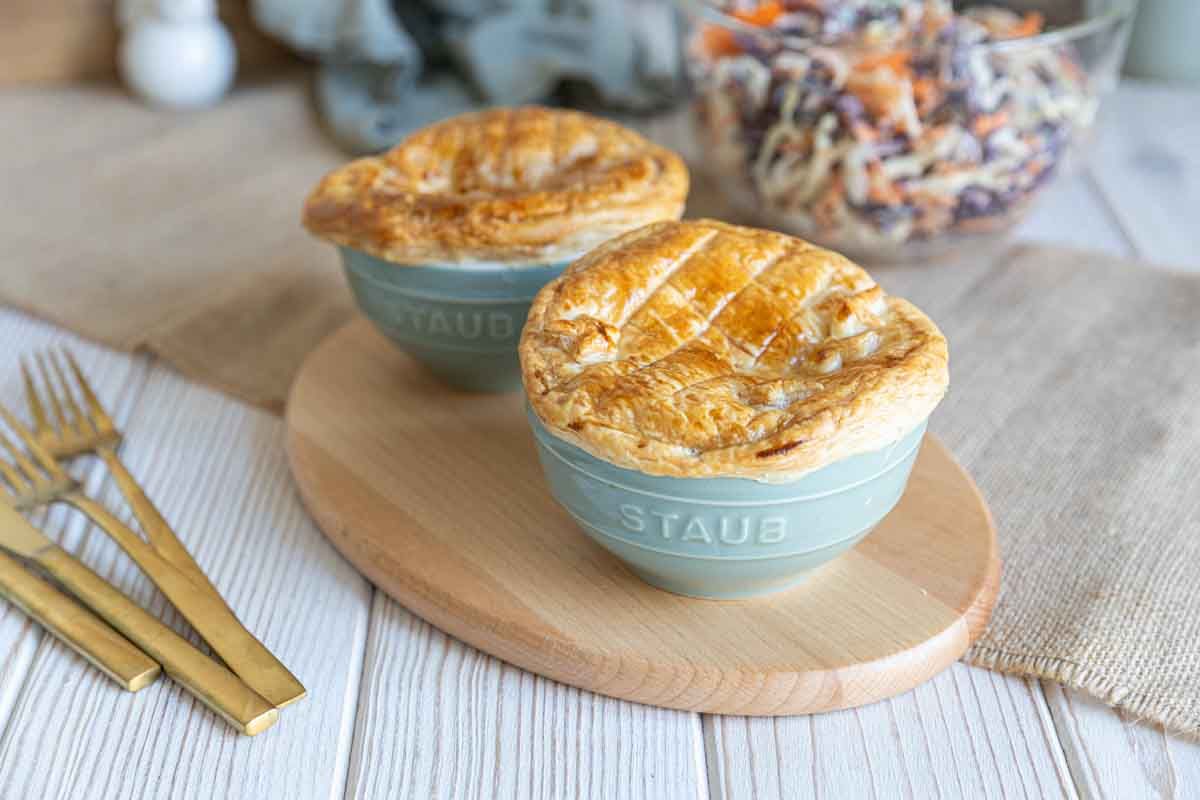 Chicken pot pies