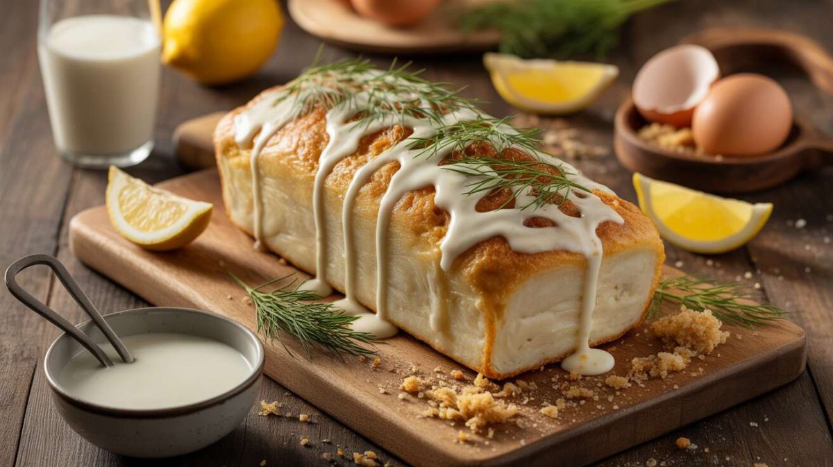 Pain de poisson blanc : recette facile avec sauce citron légère pour un repas frais