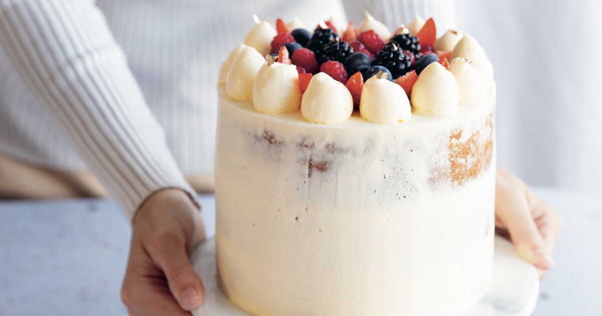 La recette du nude cake de Marine Guerna (@les_pâtisseries_de_mama)
