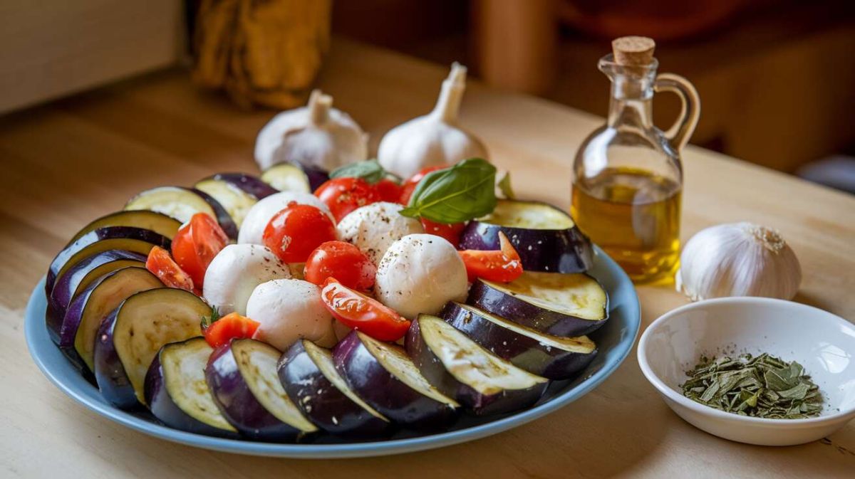 Savoureux tian d’aubergines à la mozzarella pour un repas convivial
