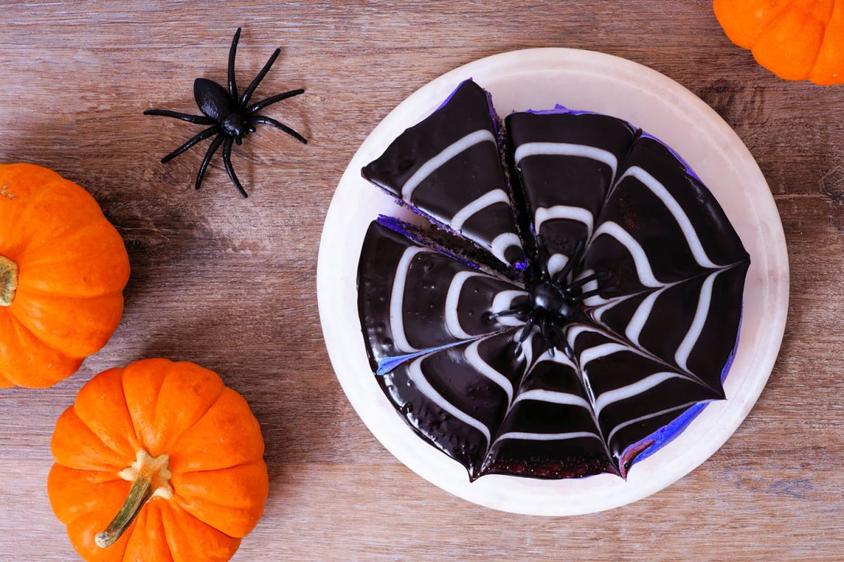 Un zebra cake d'Halloween à croquer ce mois d'octobre