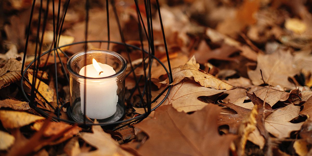 Créez des photophores d'automne enchantés avec des feuilles séchées