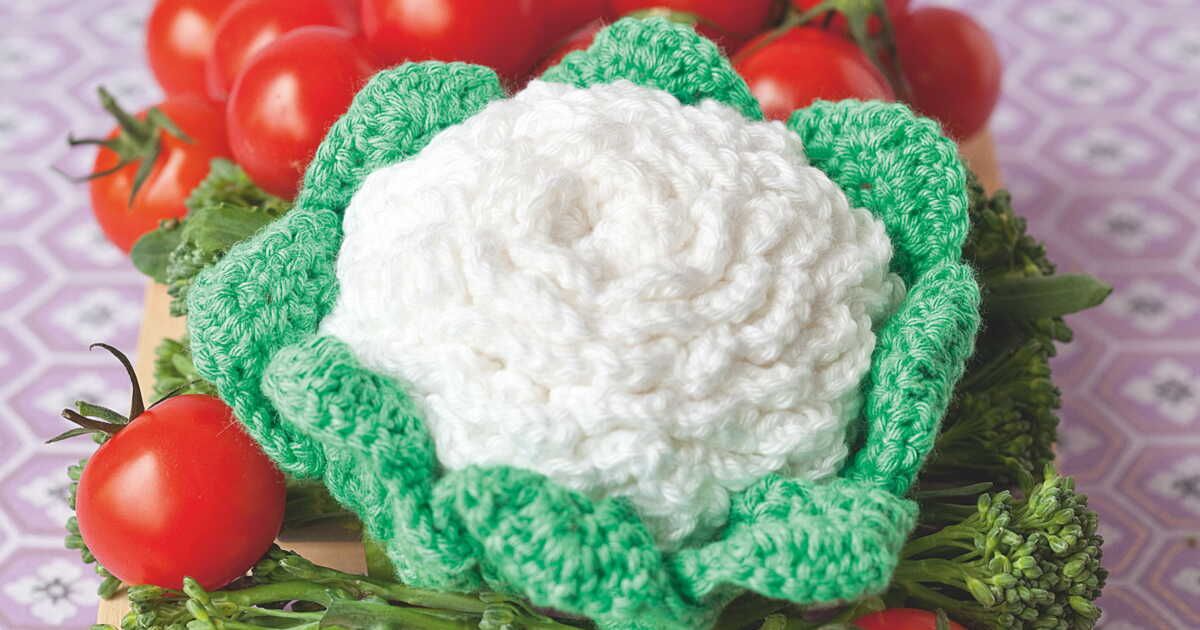 L'art du crochet revisitée : des choux-fleurs pour décorer votre intérieur