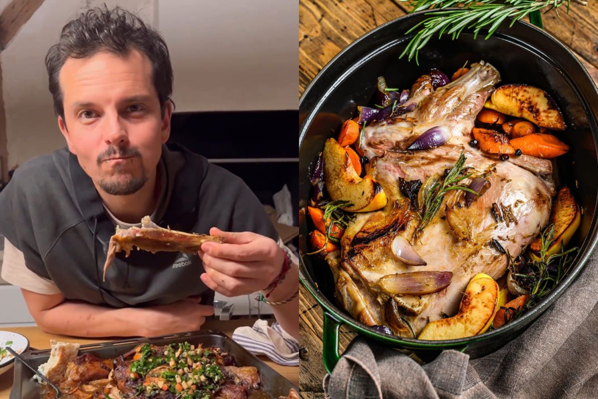 Une épaule d'agneau confite aux pommes pour un repas de Pâques inoubliable
